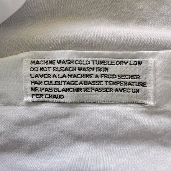 Christian Dior Chemise Cotton Button-Up Dress Shirt White - Picture 9 of 11